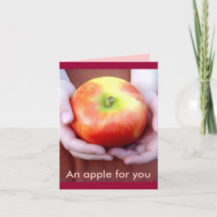 An Apple for You card