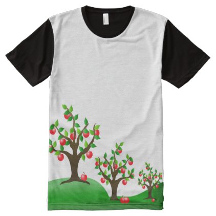 An Apple Orchard All-Over-Print Shirt