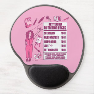 An Appreciation to Art Teachers - Perfect Gift Gel Mouse Pad