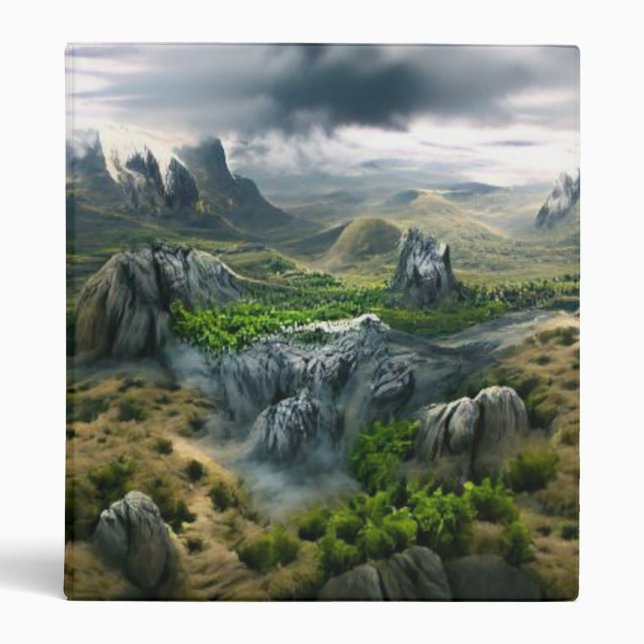 An Approaching Storm 3 Ring Binder (Front)