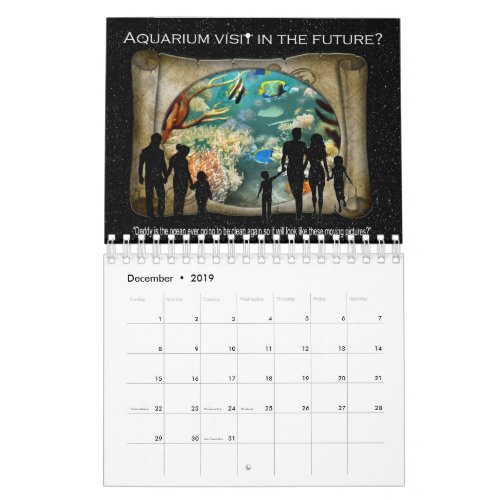 An Aquarium Visit in the Future Calendar