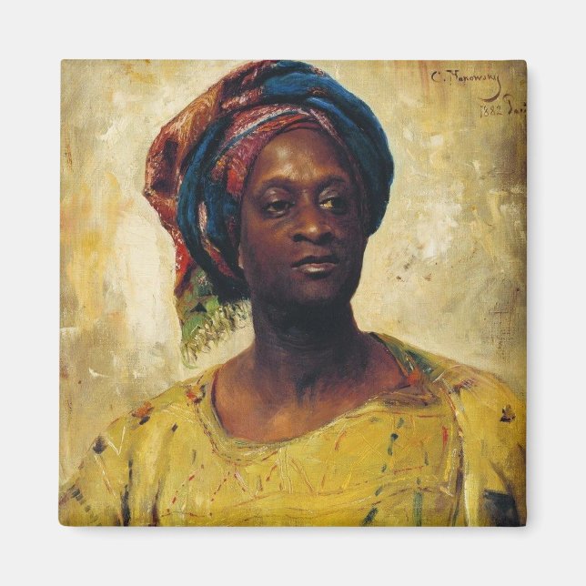 An Arab in a Turban Magnet (Front)