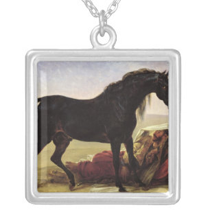 An Arabian Horse Silver Plated Necklace