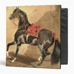 An Arabian Horse (w/c laid down on paper) Binder