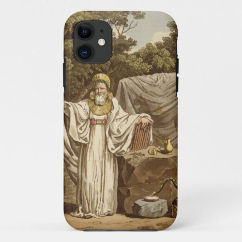 An Arch Druid in his Judicial Habit engraved by R iPhone 11 Case