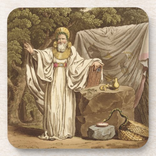 An Arch Druid in his Judicial Habit engraved by R Coaster