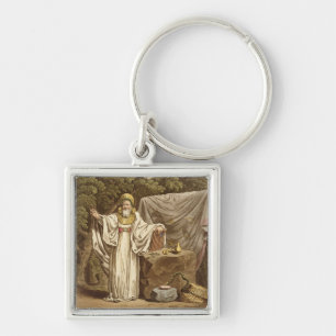 An Arch Druid in his Judicial Habit, engraved by R Keychain