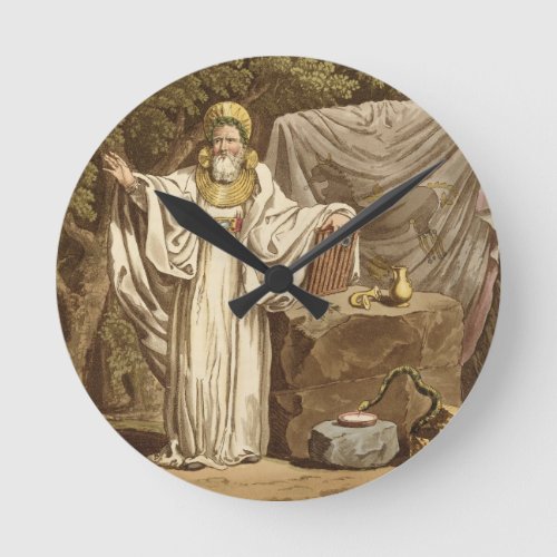 An Arch Druid in his Judicial Habit engraved by R Round Clock