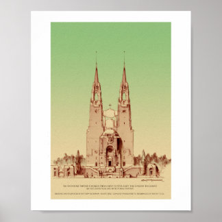 An Architectural Fantasy Poster