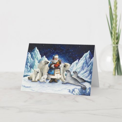 An Arctic Christmas Holiday Card