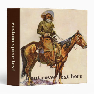 An Arizona Cowboy by Remington, Vintage Western Binder