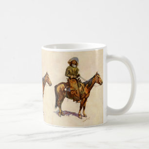 An Arizona Cowboy by Remington, Vintage Western Coffee Mug
