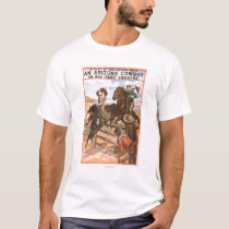 An Arizona Cowboy in Big Tent Theatre Poster T-Shirt