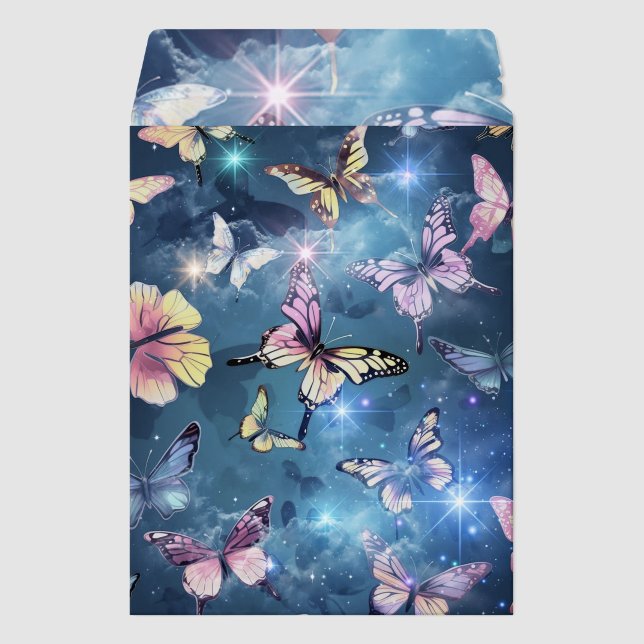 An Array of Butterflies Envelope Mailers (Front)