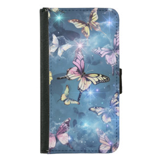 An Array of Butterflies Samsung Galaxy S5 Wallet Case