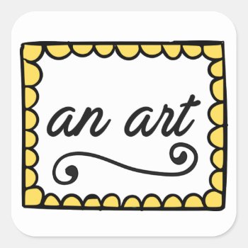 An Art Stickers by McMansionHell at Zazzle