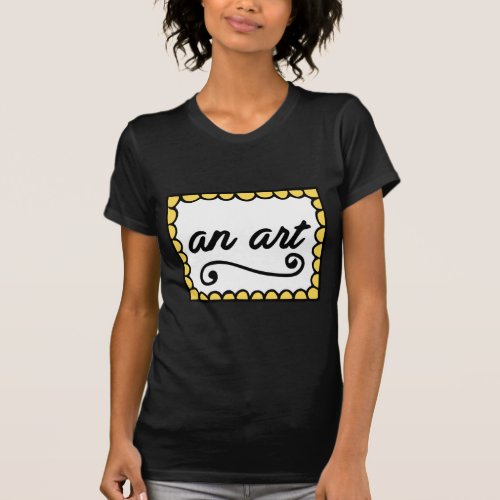 An Art Womens T_Shirt