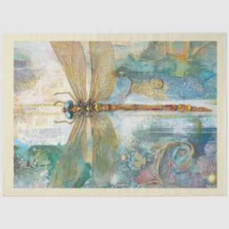 An Artistic Dragonfly Series Design #14 Tissue Paper