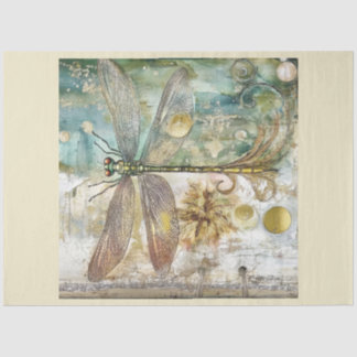 An Artistic Dragonfly Series Design #15 Tissue Paper
