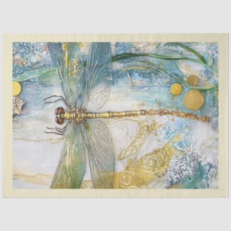 An Artistic Dragonfly Series Design #16 Tissue Paper