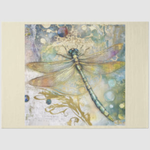 An Artistic Dragonfly Series Design #3 Tissue Paper