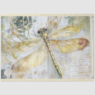 An Artistic Dragonfly Series Design #8 Tissue Paper