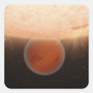 An artisti's concept square sticker