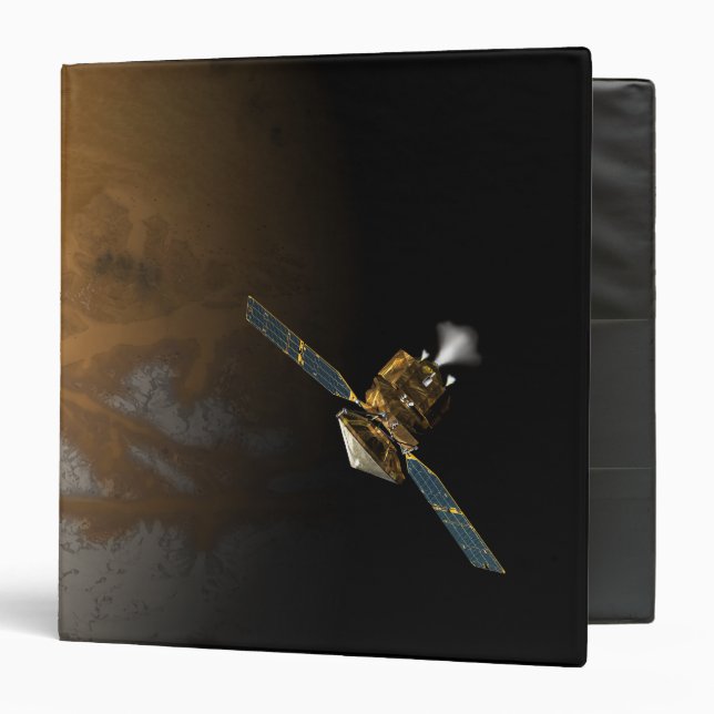 An artist's concept 3 ring binder (Front/Inside)