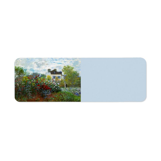 An Artist's Garden Return Address Labels (Front)