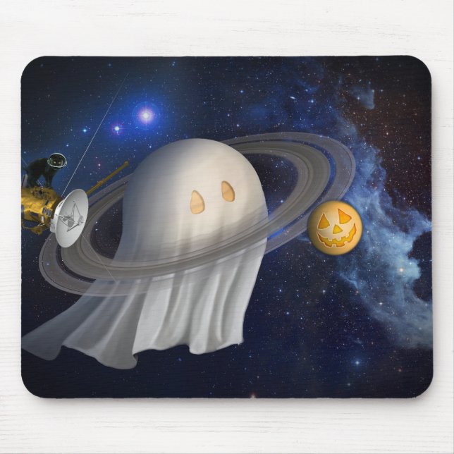 An artist's Halloween illustration Mouse Pad (Front)