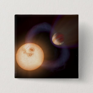 An artist's impression 2 pinback button