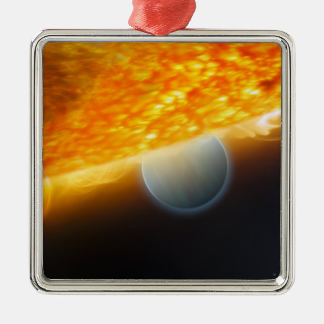 An artist's impression 3 metal ornament (Front)