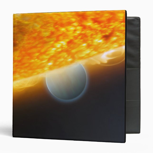 An artist's impression 3 ring binder (Front/Inside)