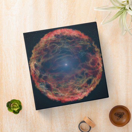 An Artists Impression Of Supernova 1993j 3 Ring Binder