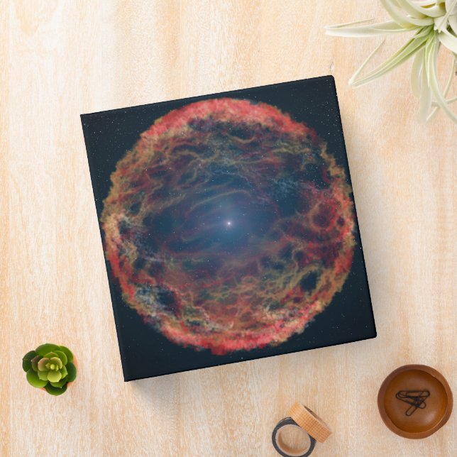 An Artist's Impression Of Supernova 1993j. 3 Ring Binder (In Situ)