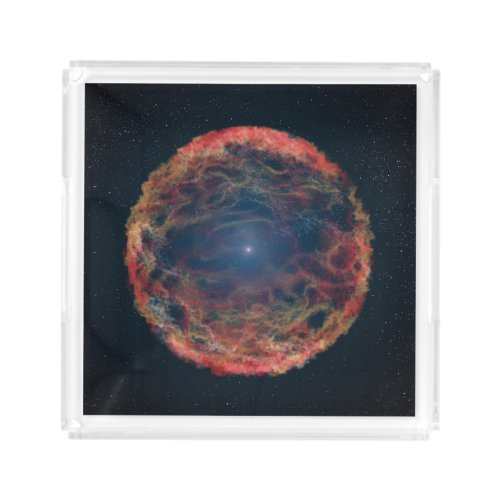 An Artists Impression Of Supernova 1993j Acrylic Tray