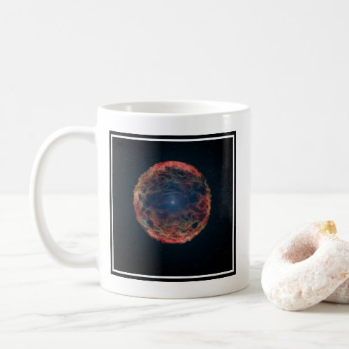 An Artists Impression Of Supernova 1993j Coffee Mug