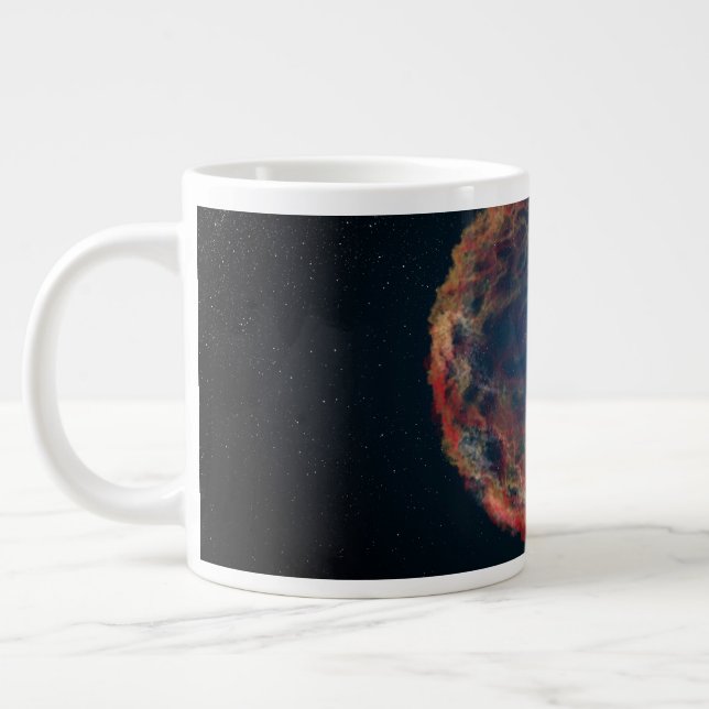 An Artist's Impression Of Supernova 1993j. Giant Coffee Mug (Left)