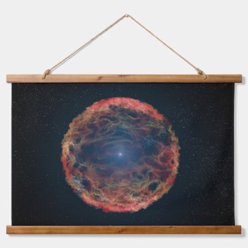 An Artists Impression Of Supernova 1993j Hanging Tapestry
