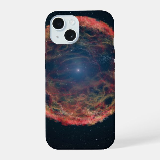 An Artist's Impression Of Supernova 1993j. Iphone Case (Back)