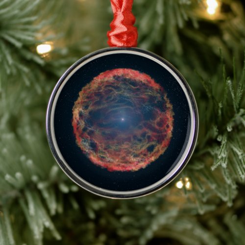 An Artists Impression Of Supernova 1993j Metal Ornament