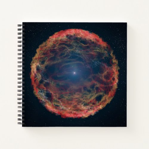 An Artists Impression Of Supernova 1993j Notebook