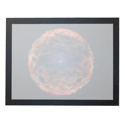 An Artists Impression Of Supernova 1993j Notepad