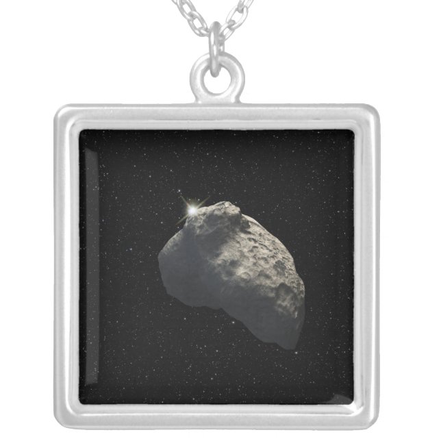 An artist's impression silver plated necklace (Front)