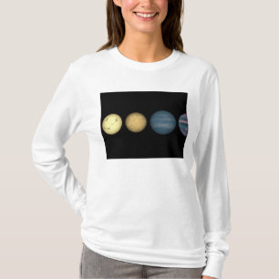 An artist's rendition comparing brown dwarfs 2 T-Shirt