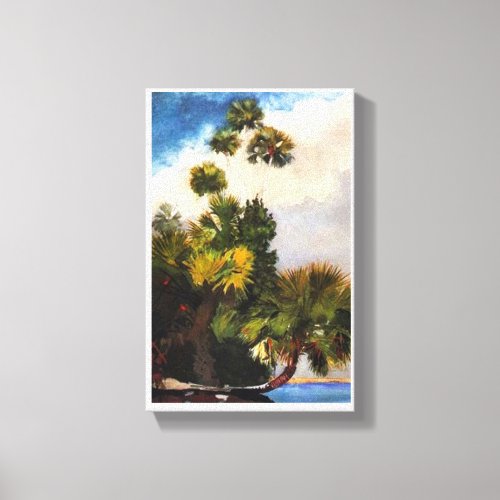 An Artwork of Winslow Homer Canvas Print