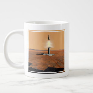 An Ascent Vehicle Leaving Mars. 2 Giant Coffee Mug