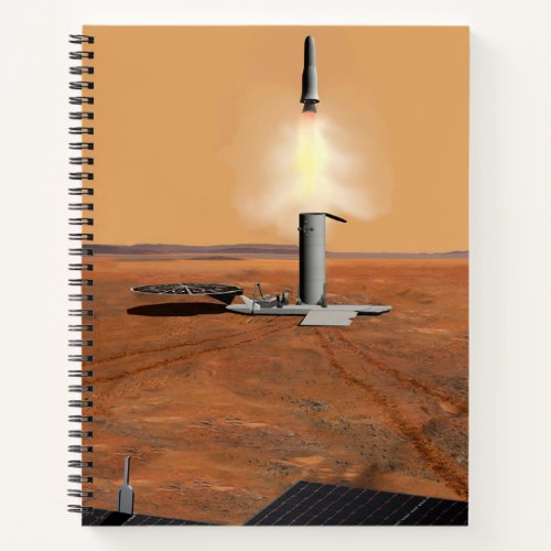 An Ascent Vehicle Leaving Mars 2 Notebook