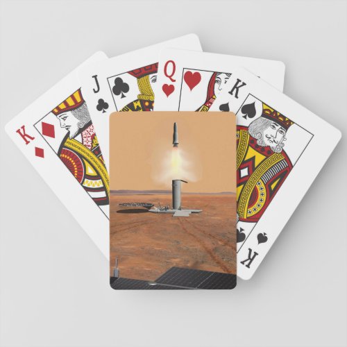 An Ascent Vehicle Leaving Mars 2 Playing Cards
