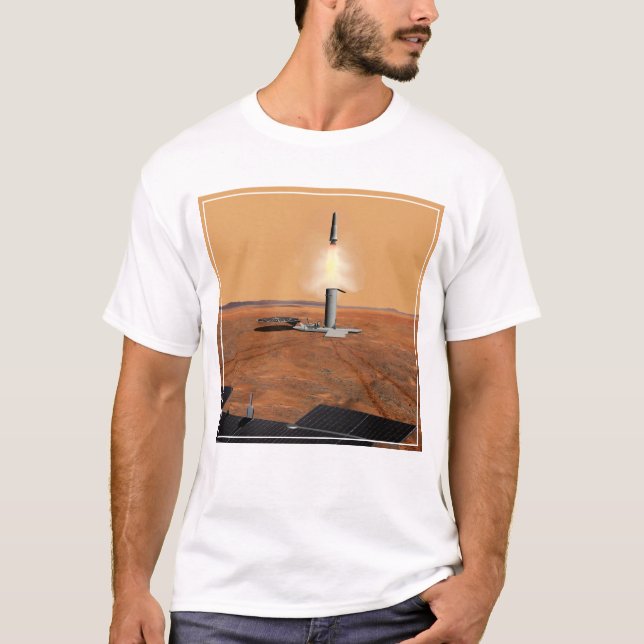 An Ascent Vehicle Leaving Mars. 2 T-Shirt (Front)